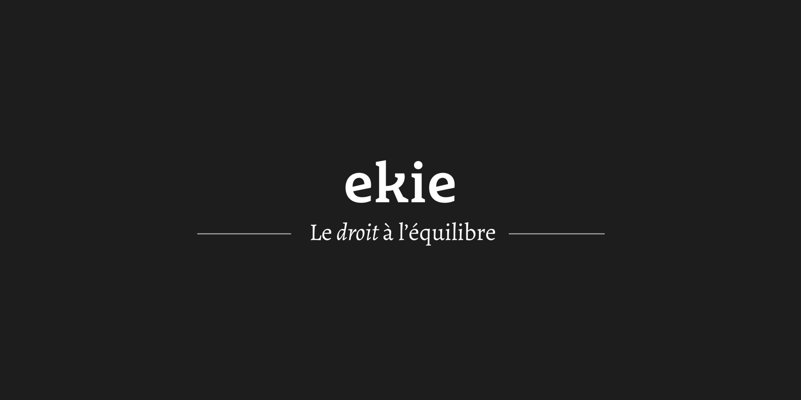 Application Ekie